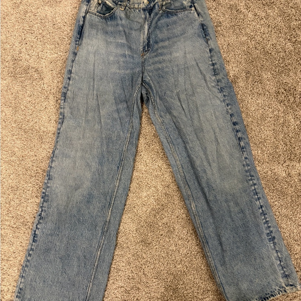 rag & bone Blue Denim Pants